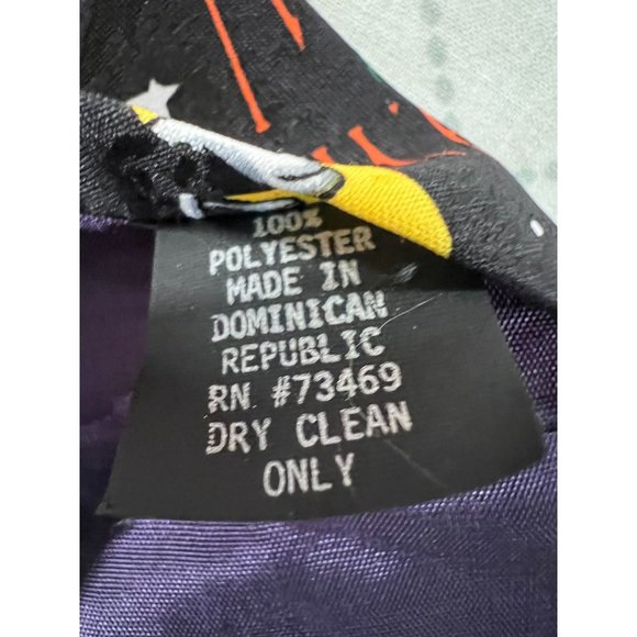 Looney Tunes Addiction Halloween Twick or Tweet Tie Polyester Black - Picture 7 of 16